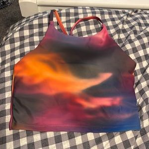 Old navy long line sports bra